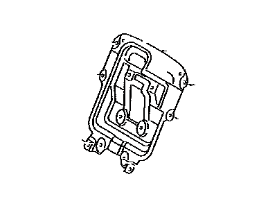 Lexus 589F6-50030 Bracket, Rear Seat Console Box