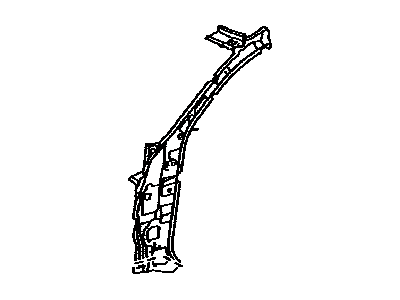 Lexus 61024-0E070 Pillar Sub-Assembly, Front