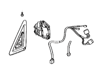 Lexus LX470 Mirror Actuator - 87946-60A50