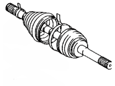 Lexus 42345-60050 Clamp, NO.1 (For Front Axle Outboard Joint Boot Setting)