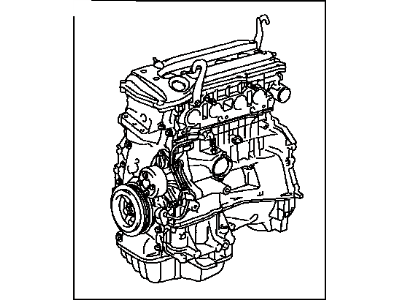 Lexus 19000-31E40 Engine Assy, Partial