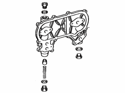 Lexus 15701-66010 Cover Sub-Assy, Oil Cooler