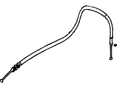 Lexus 35520-60140 Cable Assembly, Throttle