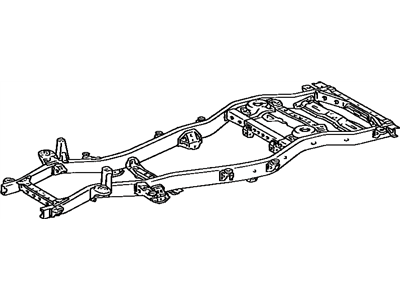 1997 Lexus LX450 Front Cross-Member - 51001-6A251