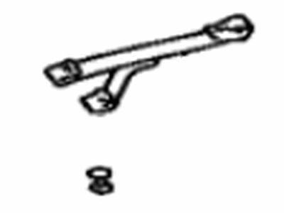 Lexus 78970-60012-E0 Band Assembly, Seat Lock