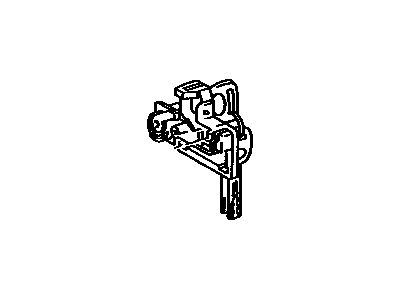 Lexus 69056-60060 Cylinder & Key Set, Glove Compartment Lock