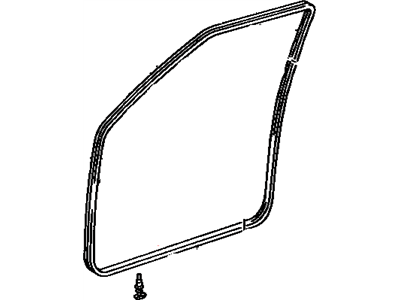 Lexus LX450 Door Seal - 67861-60071