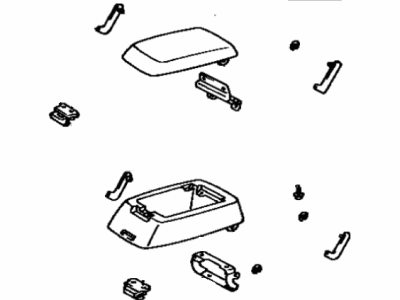 Lexus 58905-60030-E0 Door Sub-Assy, Console Compartment