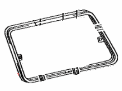 Lexus 62705-60010 Frame Sub-Assy, Quarter Window, RH