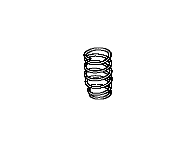 Lexus 48231-50050 Spring, Coil, Rear