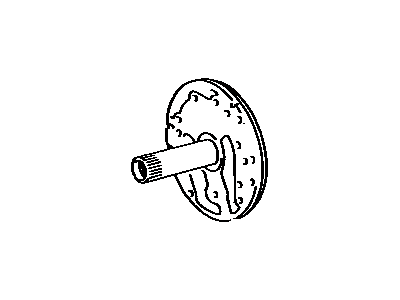 Lexus 35370-24010 Shaft Assembly, STATOR