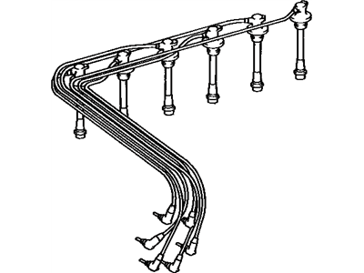 Lexus 90919-15362 Cord, Spark Plug Resistive, NO.1