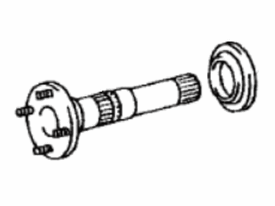 Lexus 36209-60020 Shaft, Transfer Output, Front