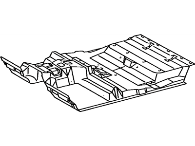 Lexus 58510-33740-C0 Mat Assembly, Floor, Front