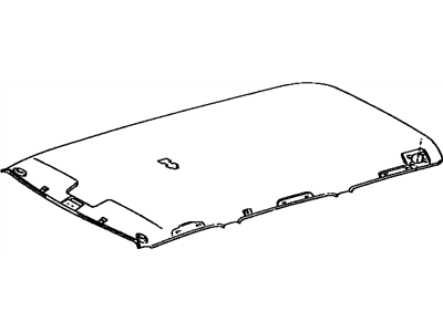 Lexus 63311-60320-A0 Headlining, Roof