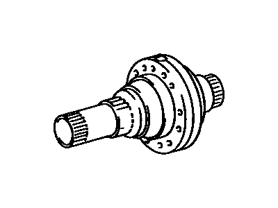 Lexus 41301-60070 Case, Center Differential