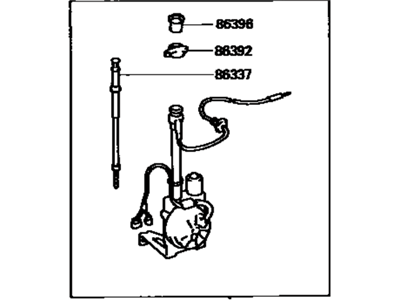 Lexus LX450 Antenna Mast - 86300-60080