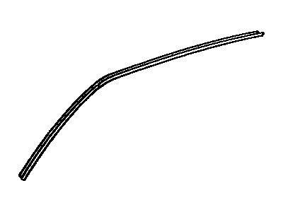 Lexus 61261-60010 Channel, Roof Drip, RH