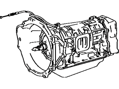 Lexus 35000-60540 Transmission Assembly