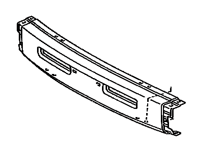 Lexus 52111-60913 Bar, Front Bumper