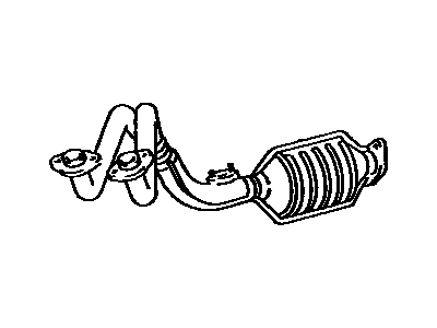 1998 Lexus LX450 Catalytic Converter - 17401-66090