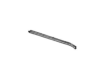 Lexus 61267-60010 Channel, Roof Drip Side, Rear RH