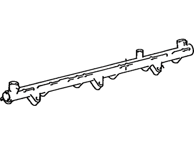 Lexus 23807-66020 Pipe Sub-Assy, Fuel Delivery