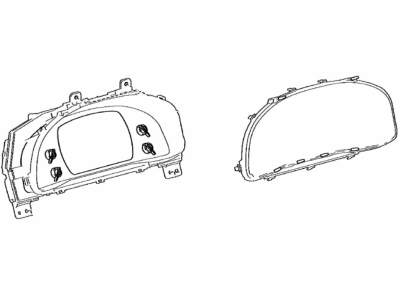 Lexus Instrument Cluster - 83800-6CC60