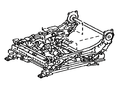 Lexus 72010-50170 Adjuster Assy, Front Seat, RH