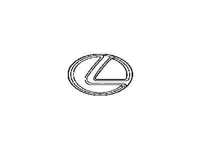2008 Lexus LS600hL Emblem - 75431-50060