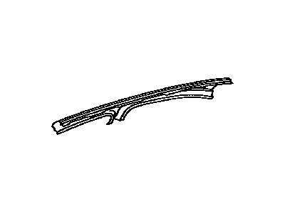 Lexus 61225-50030 Rail, Roof Side Outer Upper No.1, RH