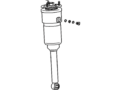 Lexus LS600hL Air Suspension Spring - 48090-50201