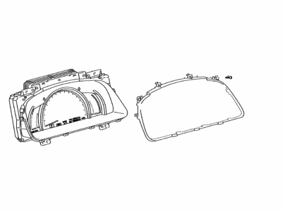 Lexus 83800-50740 Meter Assy, Combination