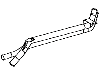 Lexus 16206-38030 Pipe Sub-Assembly, Water