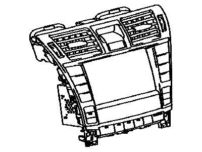 Lexus 86431-50080 Display, Display & Navigation Module