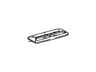 Lexus 87217-50061-A1 Duct, Air, Rear NO.5