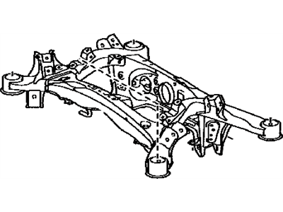 2009 Lexus LS600hL Rear Crossmember - 51206-50050