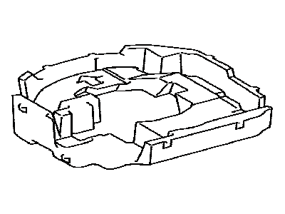 Lexus 64705-50070 Guard Sub-Assy, Spare Wheel