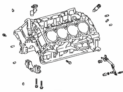 Lexus 11401-80787 Block Sub-Assy, Cylinder