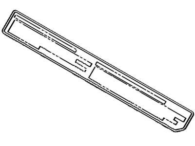 Lexus 81192-50010 Seal, Headlamp