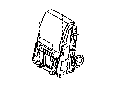 Lexus 589A0-50030-A3 Table Assy, Rear Seat Console