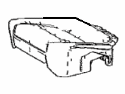 Lexus 71612-48260 Pad, Rear Seat Cushion