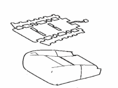 Lexus 87510-48190 Heater Assembly, Seat