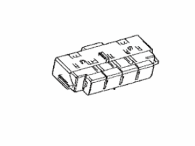 Lexus 84010-48651 Control & Panel Assembly