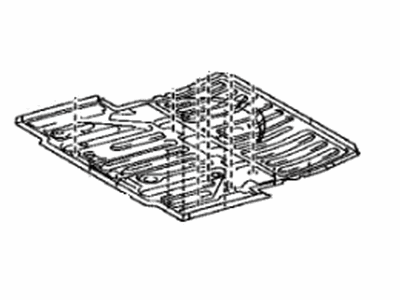 2020 Lexus RX450h Floor Pan - 58311-48920