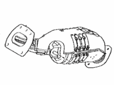 Lexus 17140-31360 Manifold Assembly, EXHAU