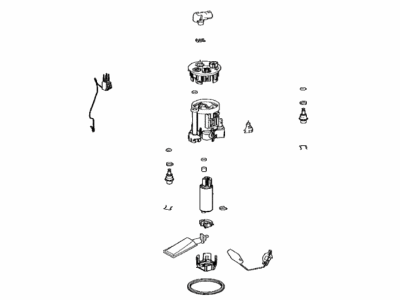 Lexus 77020-48190 Tube Assembly, Fuel SUCT