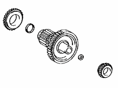 Lexus 41206-48010 Gear Sub-Assembly, PINION