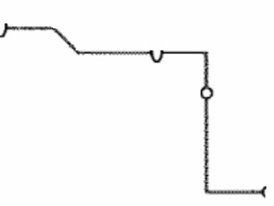 Lexus 47322-48190 Tube, Rear Brake, NO.2