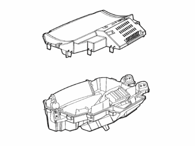 Lexus 83108-48110 Mirror Sub-Assembly, Met